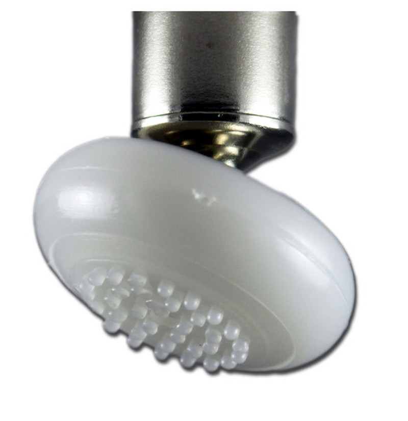 Glide Cap with Self Cleaning Stipples for Chair Tips
